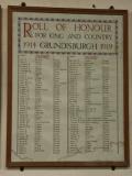 St Mary (roll of honour) , Grundisburgh